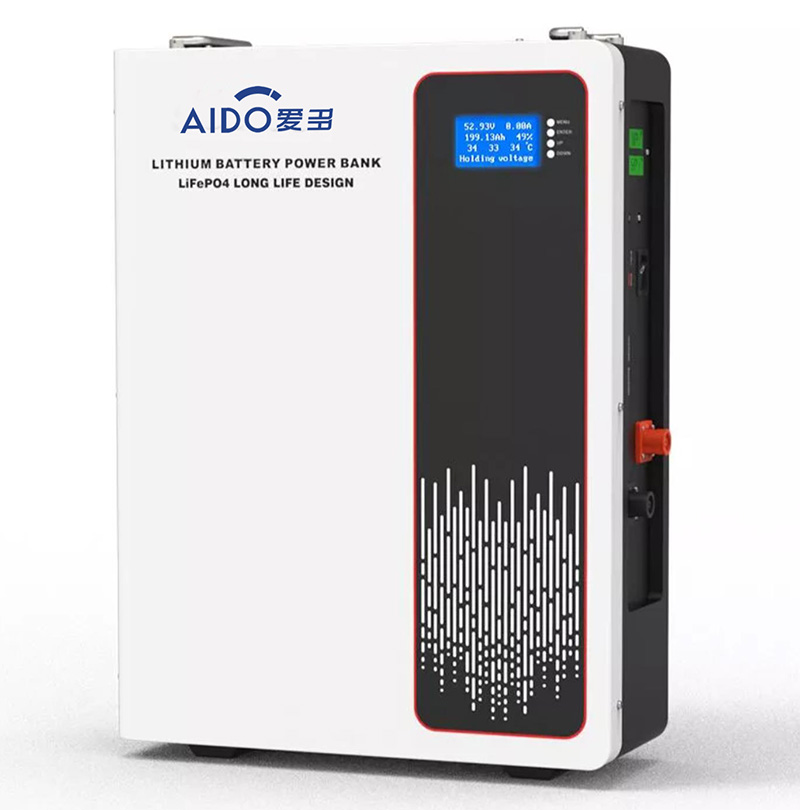 High Quality Lithium BatteryPack, power wall design 6000 cycles with smart BMS