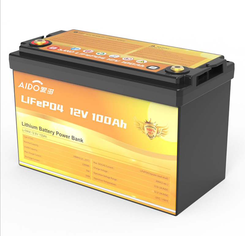 12V 100A Lithium Battery Packto Replace Lead Acid Battery
