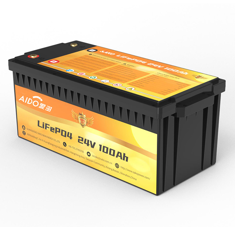24V 100A Lithium Battery Packto Replace Lead Acid Battery